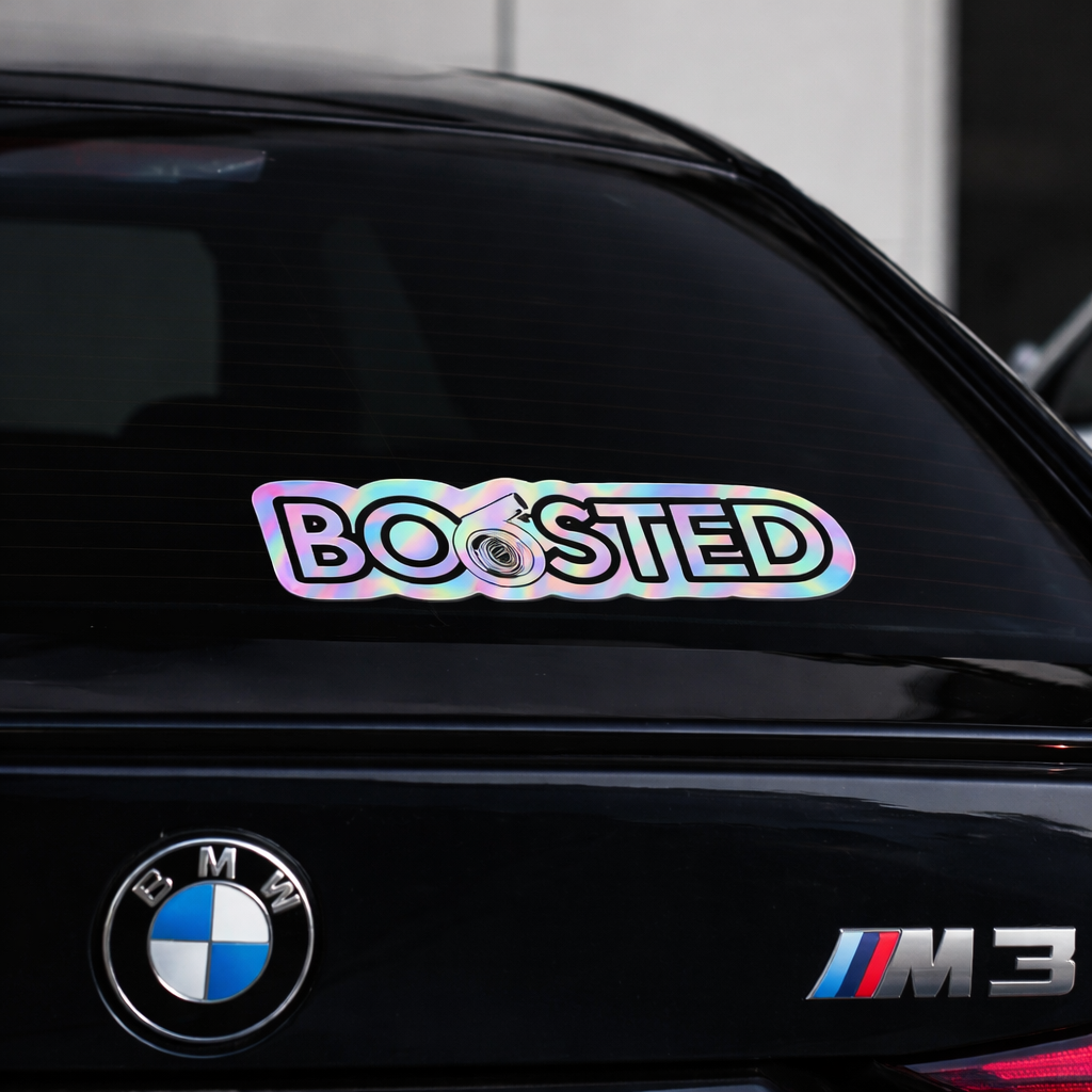 BOOSTED CLUB™ Turbo Sticker