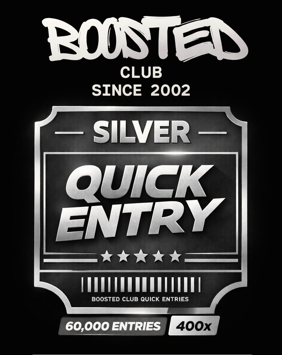 BOOSTED CLUB™ Silver Quick Entry
