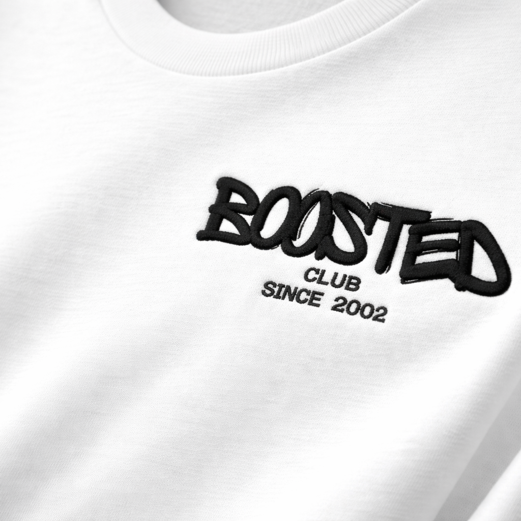 BOOSTED CLUB™ Classic Embroidered Tee